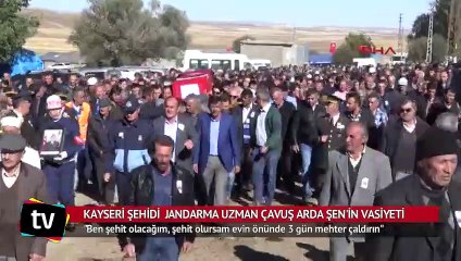 Şehidin evinin önünde 3 gün mehter çalacak