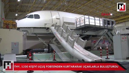 THY, 1200 kişiyi uçuş fobisinden kurtararak uçaklarla buluşturdu