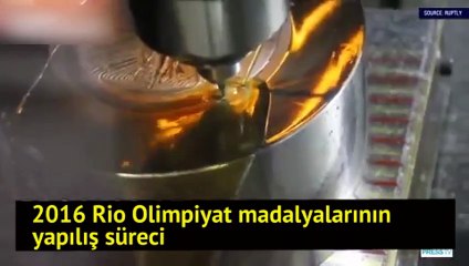 2016 Rio Olimpiyat Madalyalarının Yapılış Süreci