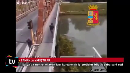 Polisler genç kızı kurtarabilmek için zamanla yarıştı