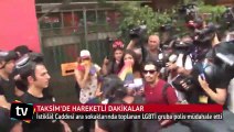 Taksim'de LGBT yürüyüşünde gerginlik