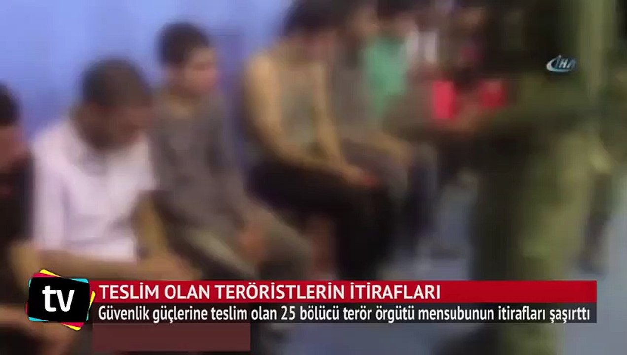 Teslim olan terörist: ‘Köpek gibi pişmanım’