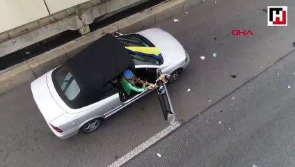 Kiev'deki saldırgan, polis İHA'sını düşürdü