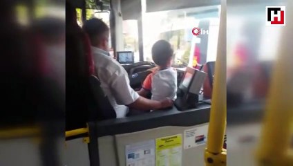 İstanbul’da çocuğa otobüs kullandıran şoför yakalandı