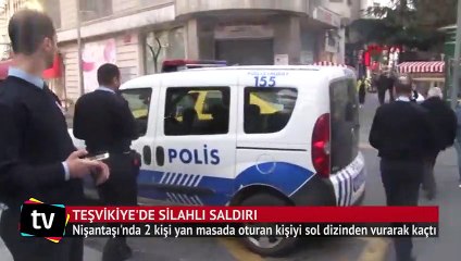 Nişantaşı'nda silahlı saldırı