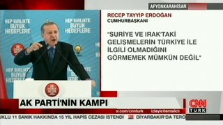 Cumhurbaşkanı Erdoğan: yeni bir Kobani'ye izin vermeyiz