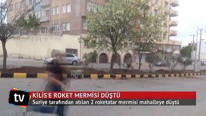 Kilis'e iki roketatar mermisi düştü