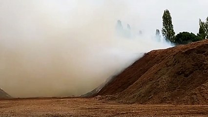Incendio en el Centro de Recuperación de animales silvestres junto al PRAE en Valladolid