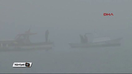 İstanbul'da vapur seferlerine sis iptalleri