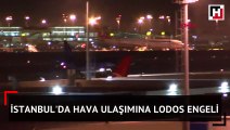 İstanbul'da hava ulaşımına lodos engeli