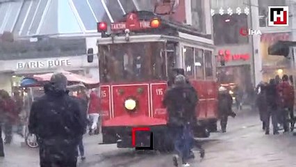 İstanbullulara iş çıkışı kar sürprizi