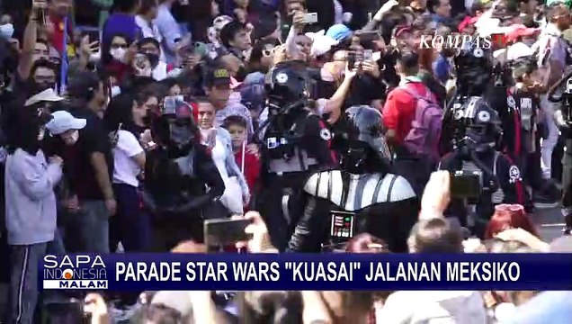 Ratusan Cosplayer Star Wars Kuasai Jalanan Mexico, Ada Stormtrooper Hingga Darth Vader!