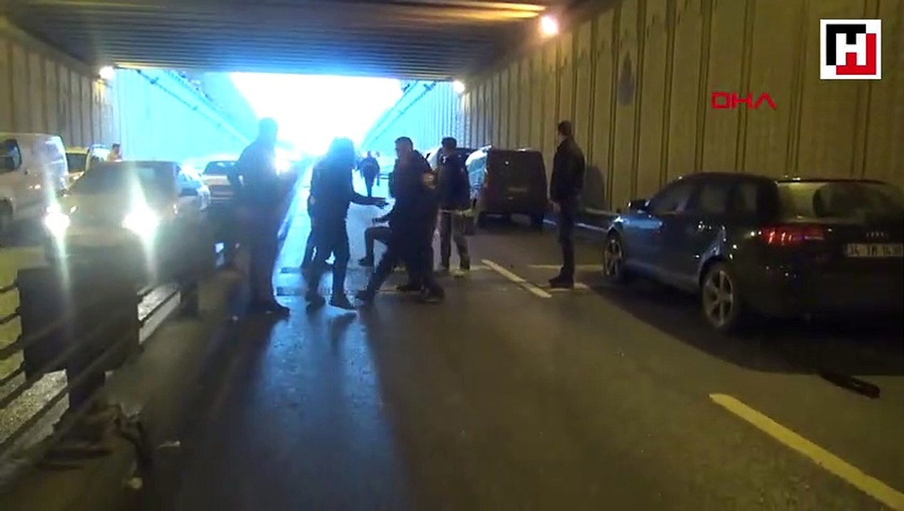 Bariyer ok gibi saplandı