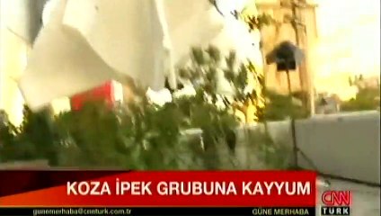 Terastan yayın yapan kameranın durdurulma görüntüleri