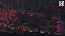 2017'nin son mesaisi bitti! İstanbul trafiği felç oldu