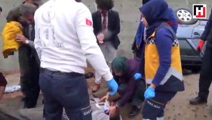 Otomobil takla attı: 4 yaralı