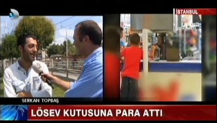 Suriyeli çocuktan örnek davranış