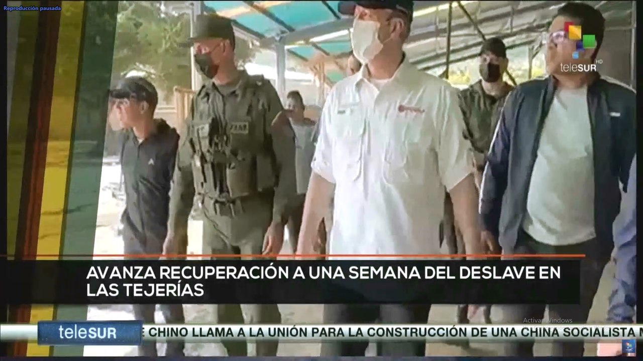 teleSUR Noticias 11:30 16-10: Continúan los trabajos de recuperación en Las Tejerías