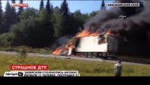 Rusya’da TIR otobüsü biçti: 11 ölü, 28 yaralı