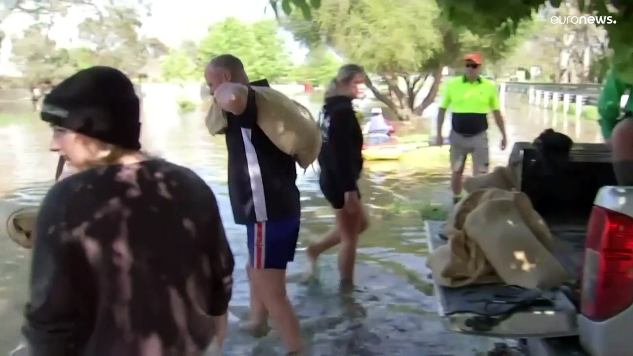 Australien ist nach Überschwemmungen 'down under water'