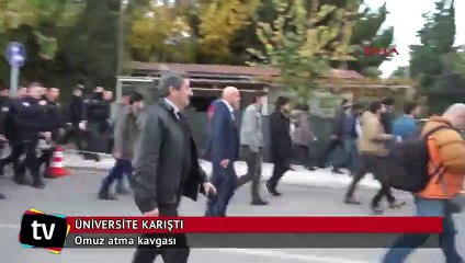 Üniversitede 'omuz atma' kavgası