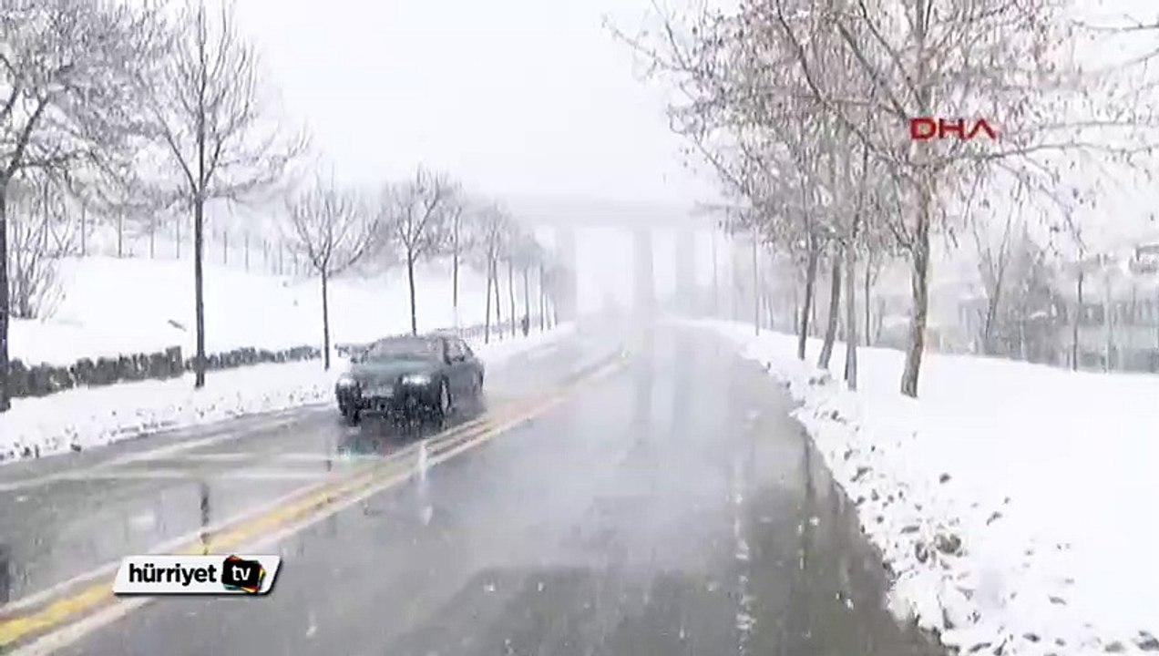 İstanbul'da kar sürprizi