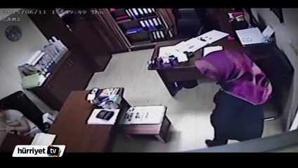 Dolandırıcıya sivil polis şoku kamerada!