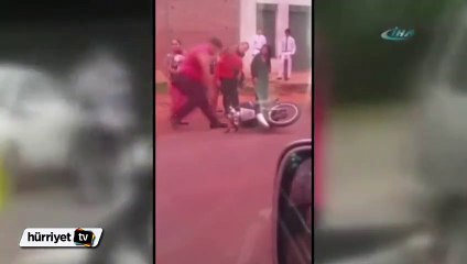 Tehlikeli yolculuk az daha ölümle bitiyordu !