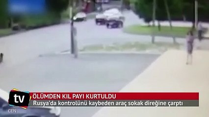 Ölümden kıl payı ile kurtuldu