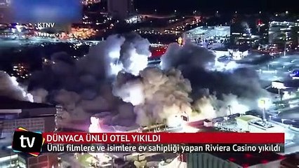 Dünyaca ünlü otel böyle yıkıldı