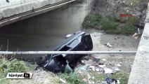 Tosya Otomobil köprüden uçtu: 2 ölü, 2 yaralı