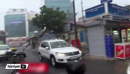 Anadolu yakasında sağanak yağış