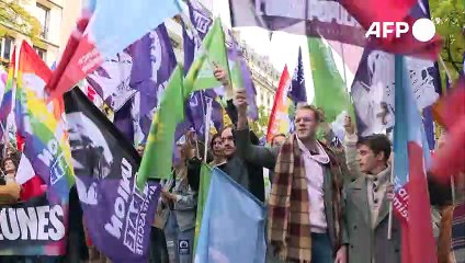 Zehntausende protestieren in Paris gegen hohe Preise und "Klima-Passivität"