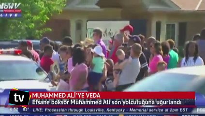 Muhammed Ali son yolculuğuna uğurlandı