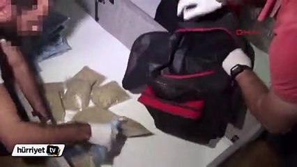 Uyuşturucu  operasyonu polis kamerasında