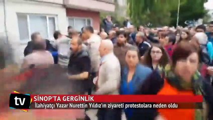 Sinop'ta konferans gerginliği