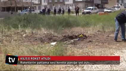 Kilis'e yine 2 roket atıldı