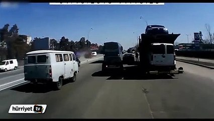 Rusya'da yaşanan inanılmaz kazalar