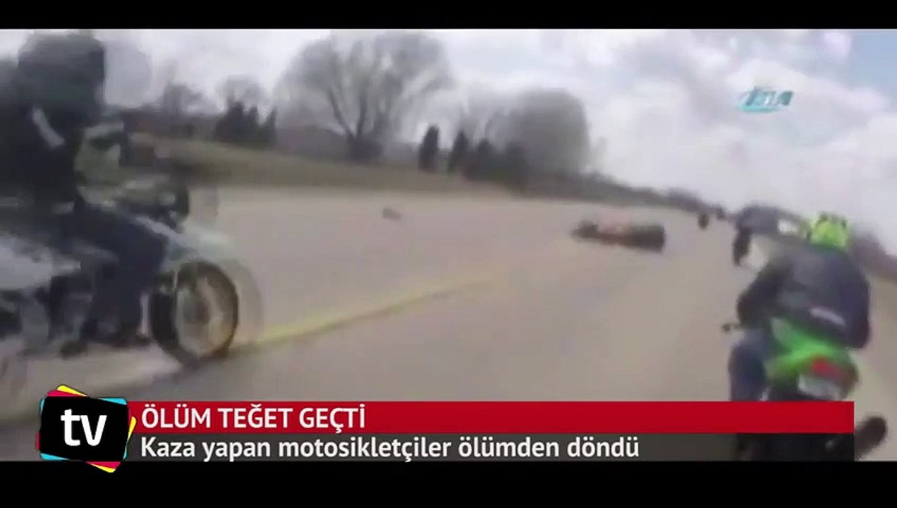 Ölüm teğet geçti!