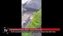 Meteoroloji saat verdi: Yağmur başladı