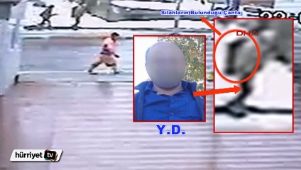 Kalaşnikoflu şüphelilerin yakalandığı operasyon kamerada