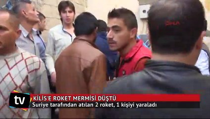 Kilis'e roket mermisi düştü