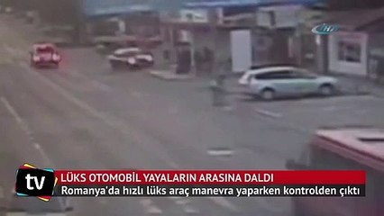 Lüks otomobil yayaların arasına daldı: 5 ölü !