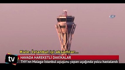 Havada hareketli dakikalar! Pilot zamanla yarıştı