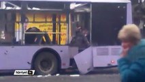 Ukrayna'da otobüs durağına saldırı