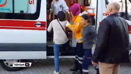 Patlamadan bir kaç dakika sonrası