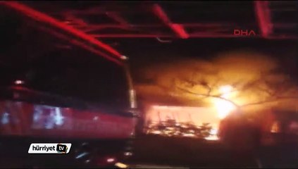 Kartal'da yangın paniği 'Ölüyoruz kurtarın'