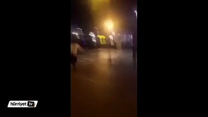 Paris'teki terör saldırı sonrasında sokaklarda yaşanan kaos