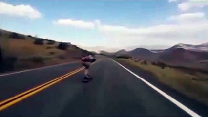 Kaykaycı feci şekilde düştü