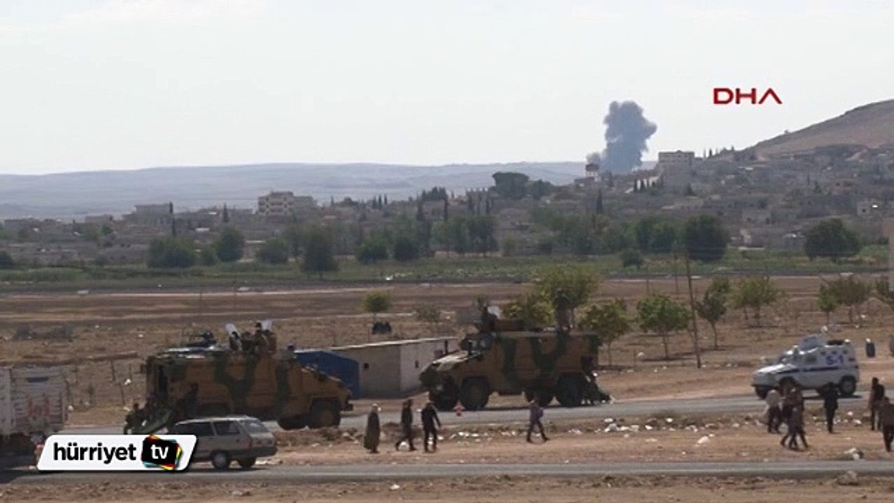 Suriye sınırından dumanlar yükseliyor